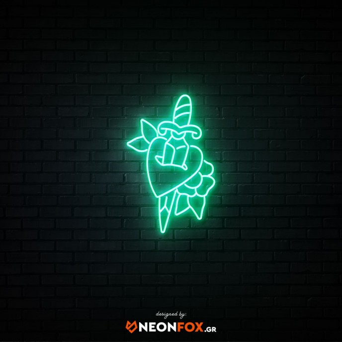 Μαχαίρι - Επιγραφή ΝΕΟΝ LED