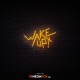 Wake up - Επιγραφή ΝΕΟΝ LED