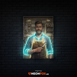 Barber - NEON LED Artwork