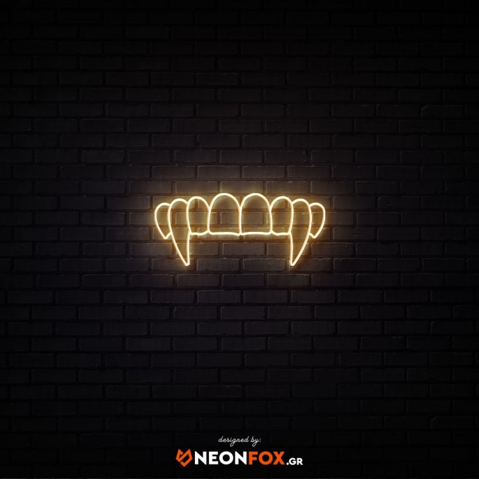 Vampire Teeth - NEON LED Sign