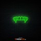 Vampire Teeth - NEON LED Sign