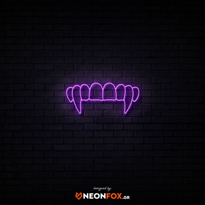 Vampire Teeth - NEON LED Sign
