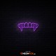 Vampire Teeth - NEON LED Sign