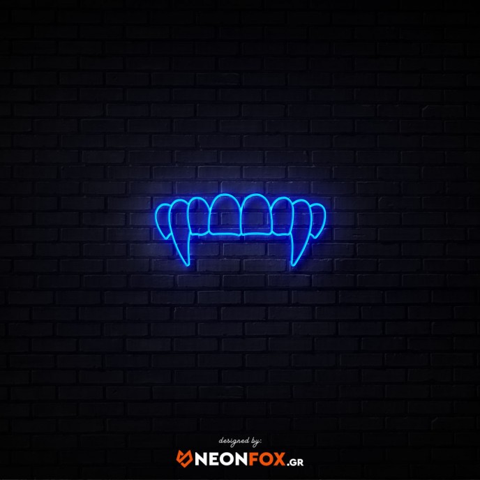 Vampire Teeth - NEON LED Sign