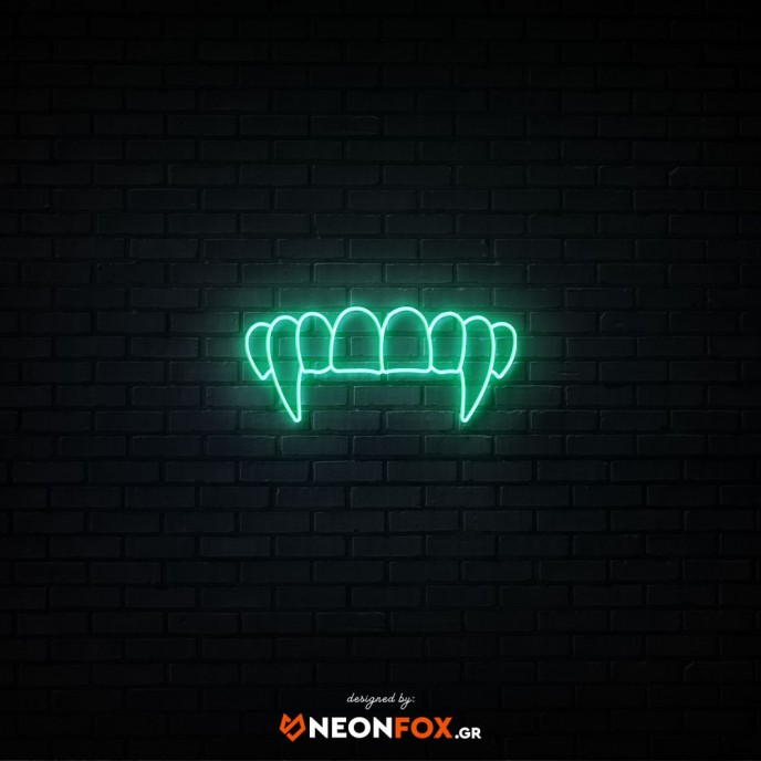 Vampire Teeth - NEON LED Sign
