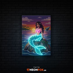 Mermaid - NEON LED Artwork