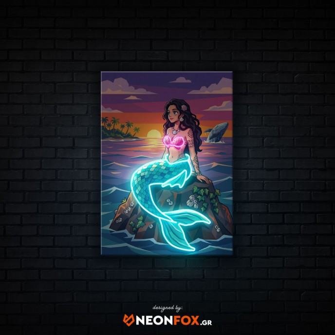 Γοργόνα - NEON LED Artwork