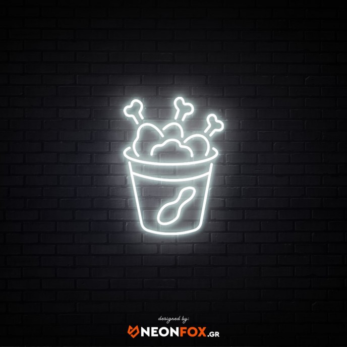 Κοτομπουκίες - Επιγραφή ΝΕΟΝ LED