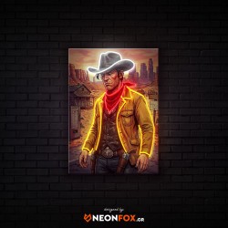 Lucky luke - NEON LED Artwork