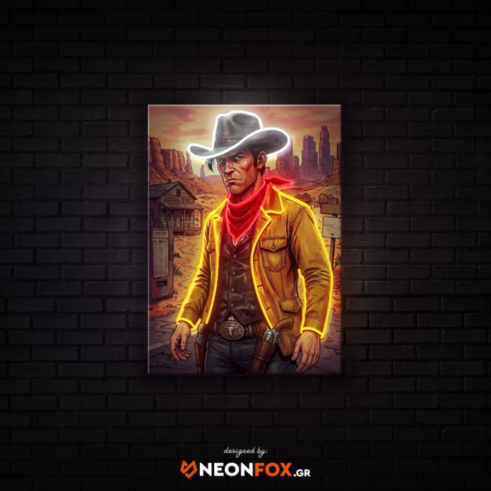 Man of the West - NEON LED Artwork Man of the West - NEON LED Artwork