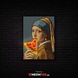 Pearl Earring 3 - NEON LED Artwork