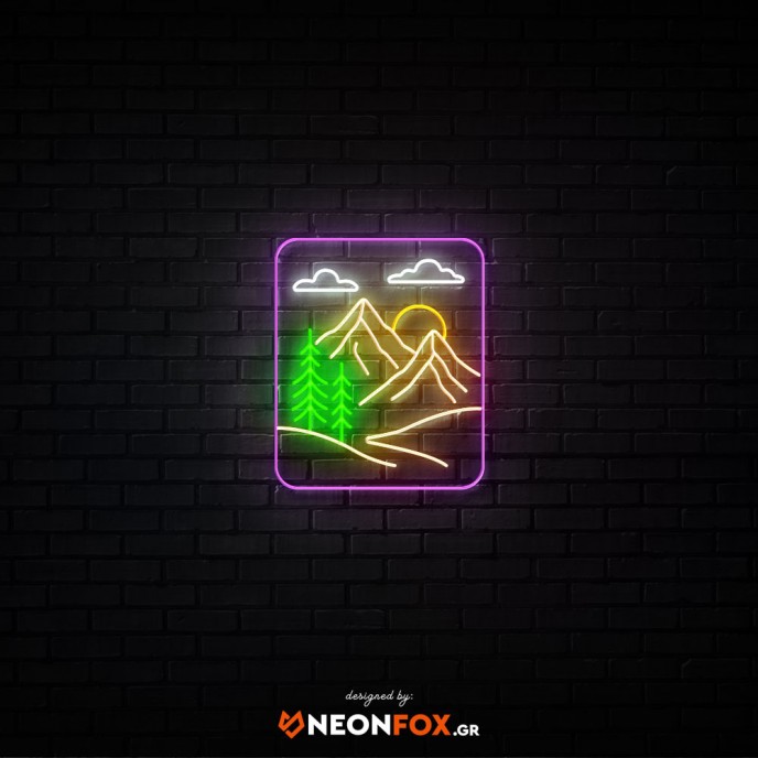 Mountains 4 - NEON LED Sign Mountains 4 - NEON LED Sign