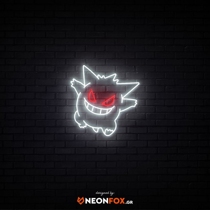 Gengar - Επιγραφή ΝΕΟΝ LED