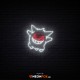 Gengar - Επιγραφή ΝΕΟΝ LED