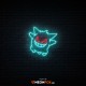 Gengar - Επιγραφή ΝΕΟΝ LED