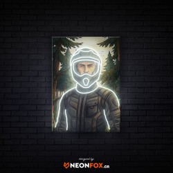 Rider - NEON LED Artwork