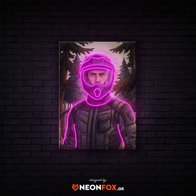 Rider - NEON LED Artwork Rider - NEON LED Artwork