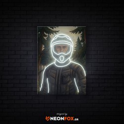 Rider - NEON LED Artwork