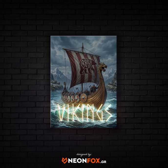 Vikings - NEON LED Artwork Vikings - NEON LED Artwork