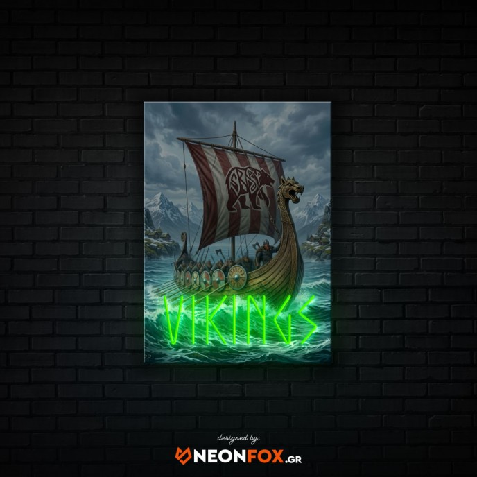 Vikings - NEON LED Artwork Vikings - NEON LED Artwork