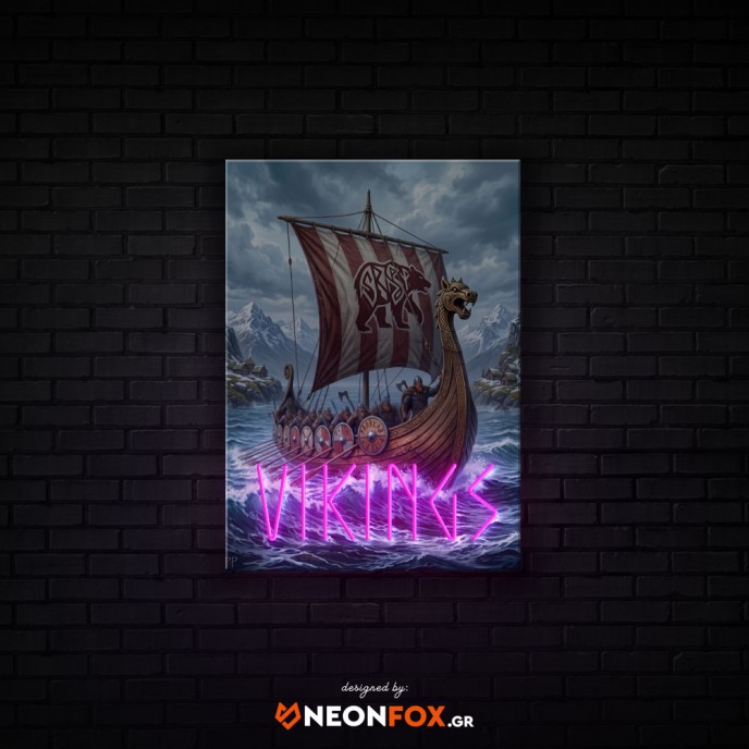 Vikings - NEON LED Artwork Vikings - NEON LED Artwork