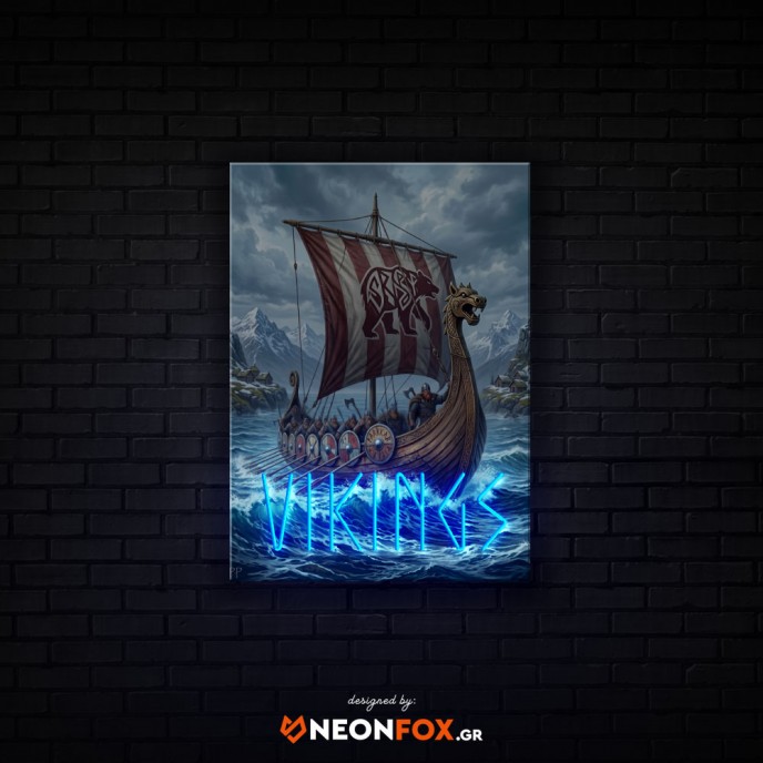 Vikings - NEON LED Artwork Vikings - NEON LED Artwork