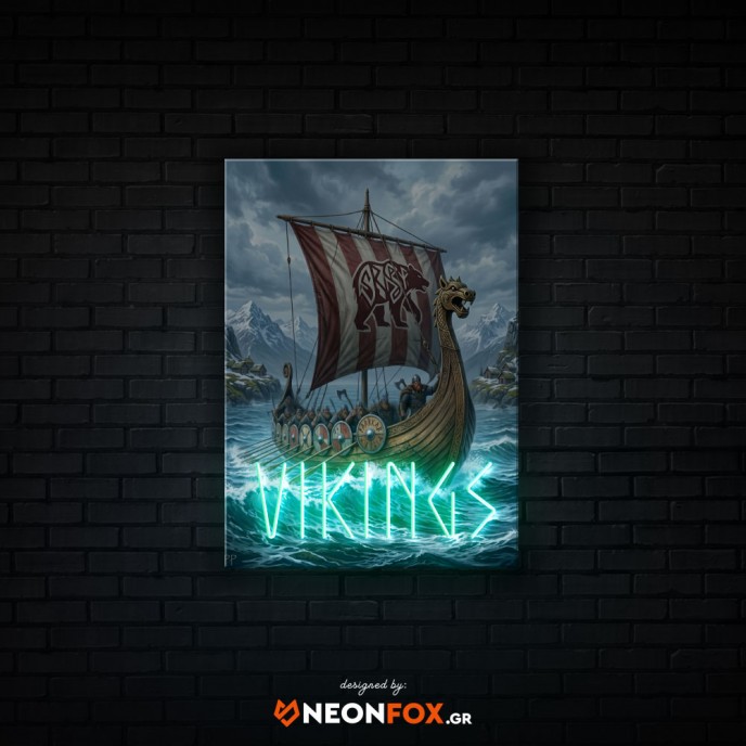 Vikings - NEON LED Artwork Vikings - NEON LED Artwork
