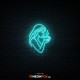 Woman with cup - NEON LED Sign