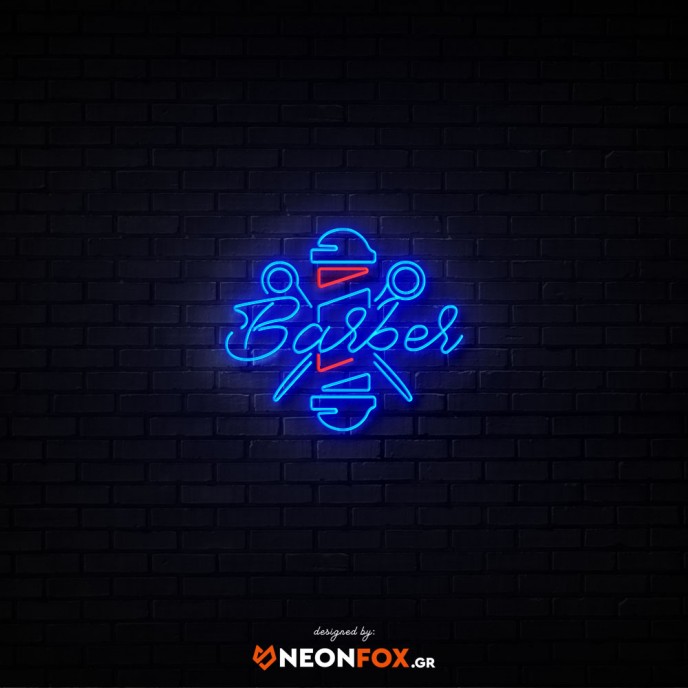 Barber4 - Επιγραφή ΝΕΟΝ LED