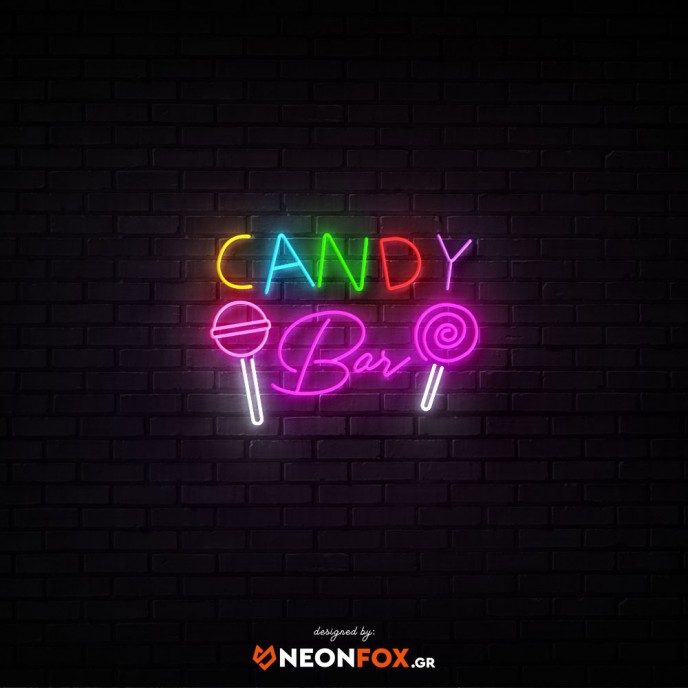 Candy bar - NEON LED Sign Candy bar - NEON LED Sign