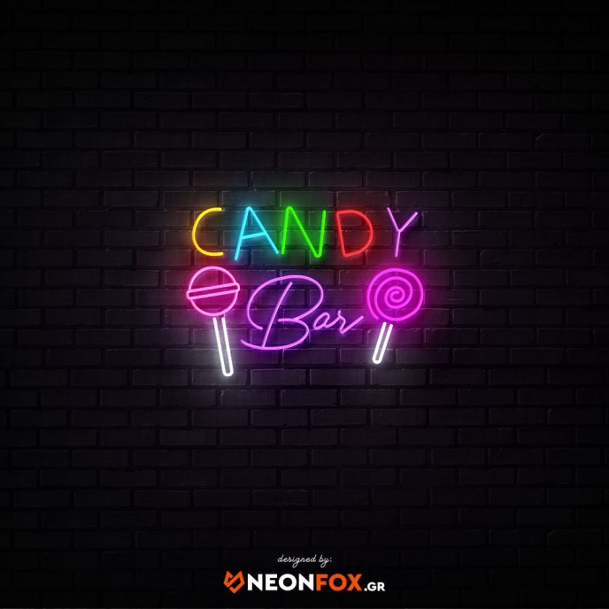 Candy bar - NEON LED Sign Candy bar - NEON LED Sign