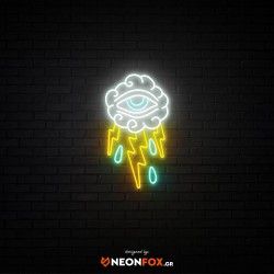Σύννεφο - Επιγραφή ΝΕΟΝ LED