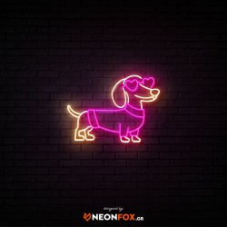 Σκύλος4 - Επιγραφή ΝΕΟΝ LED