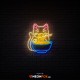 Cat Ramen - Επιγραφή ΝΕΟΝ LED