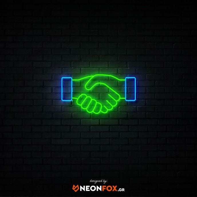 Hands2 - NEON LED Sign