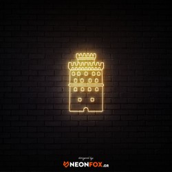 Λευκός Πύργος 2 - Επιγραφή ΝΕΟΝ LED