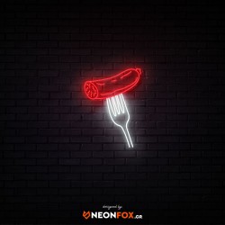 Λουκάνικο - Επιγραφή ΝΕΟΝ LED