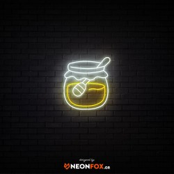 Μέλι - Επιγραφή ΝΕΟΝ LED