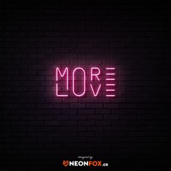 More-love - Επιγραφή ΝΕΟΝ LED