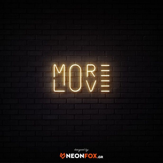 More-love - NEON LED Sign More-love - NEON LED Sign