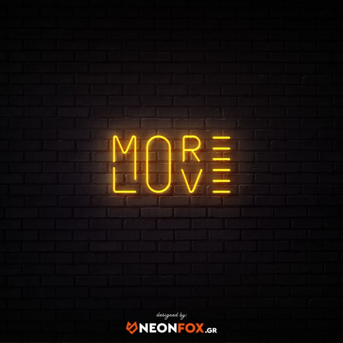 More-love - NEON LED Sign More-love - NEON LED Sign