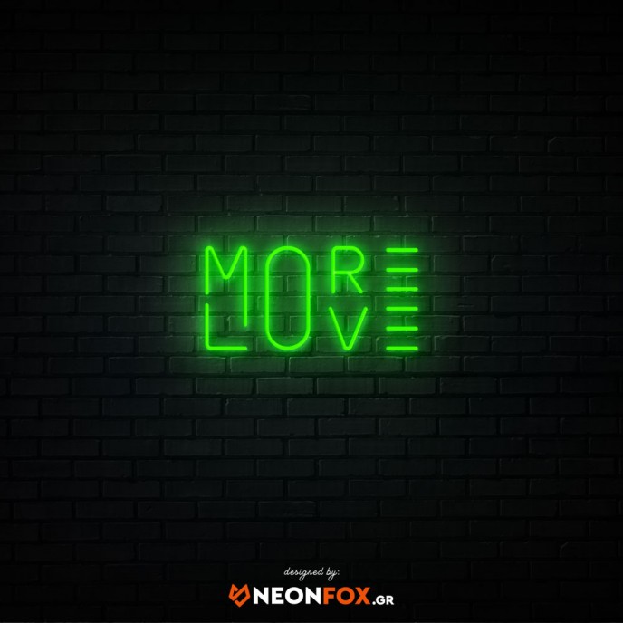 More-love - NEON LED Sign More-love - NEON LED Sign