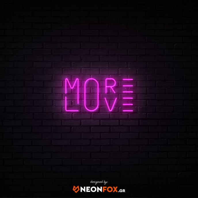 More-love - NEON LED Sign More-love - NEON LED Sign