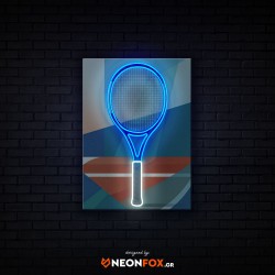 Ρακέτα του τένις - NEON LED Artwork