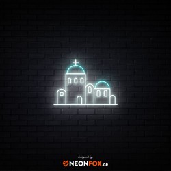 Σαντορίνη - Επιγραφή ΝΕΟΝ LED