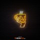 Skull mug - NEON LED Sign
