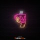 Skull mug - NEON LED Sign