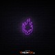 Skull fire - NEON LED Sign Skull fire - NEON LED Sign