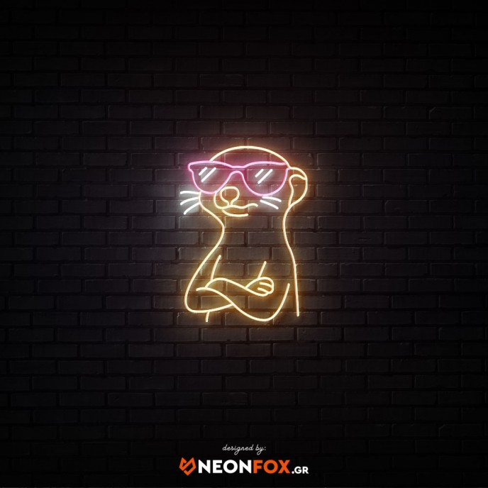 Meerkat - NEON LED Sign
