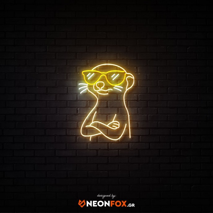 Meerkat - NEON LED Sign